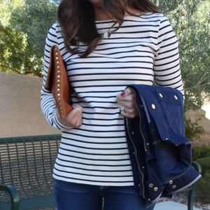 J Crew striped shirt size small